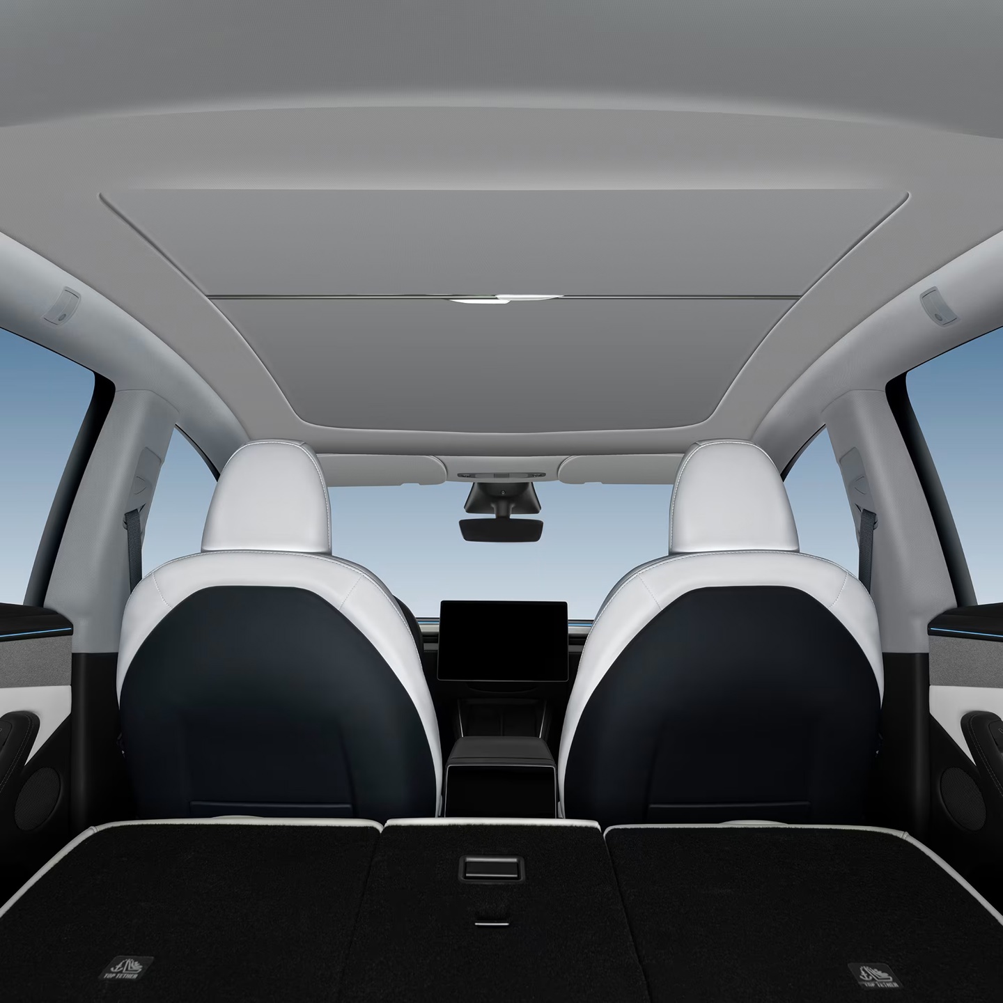 特斯拉中国为 Model Y 推出手动伸缩遮阳帘，售价 1499 元网友怎么看