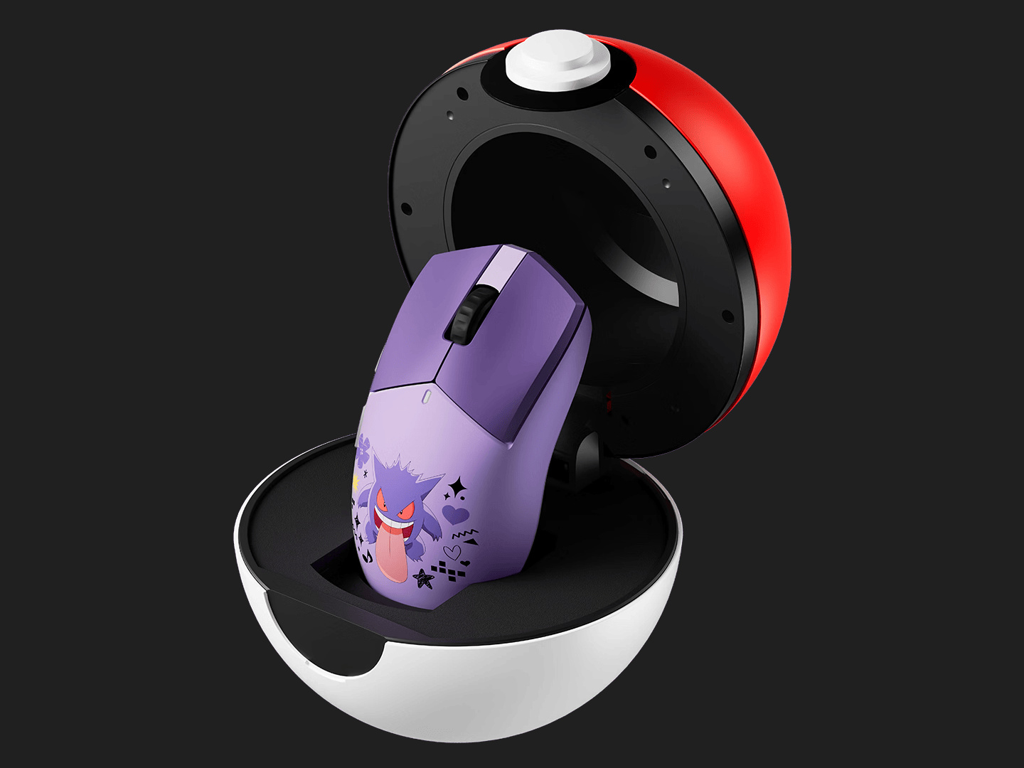 CHERRY MW5500 PRO 鼠标《宝可梦》耿鬼联名款上市，599 元怎么回事？