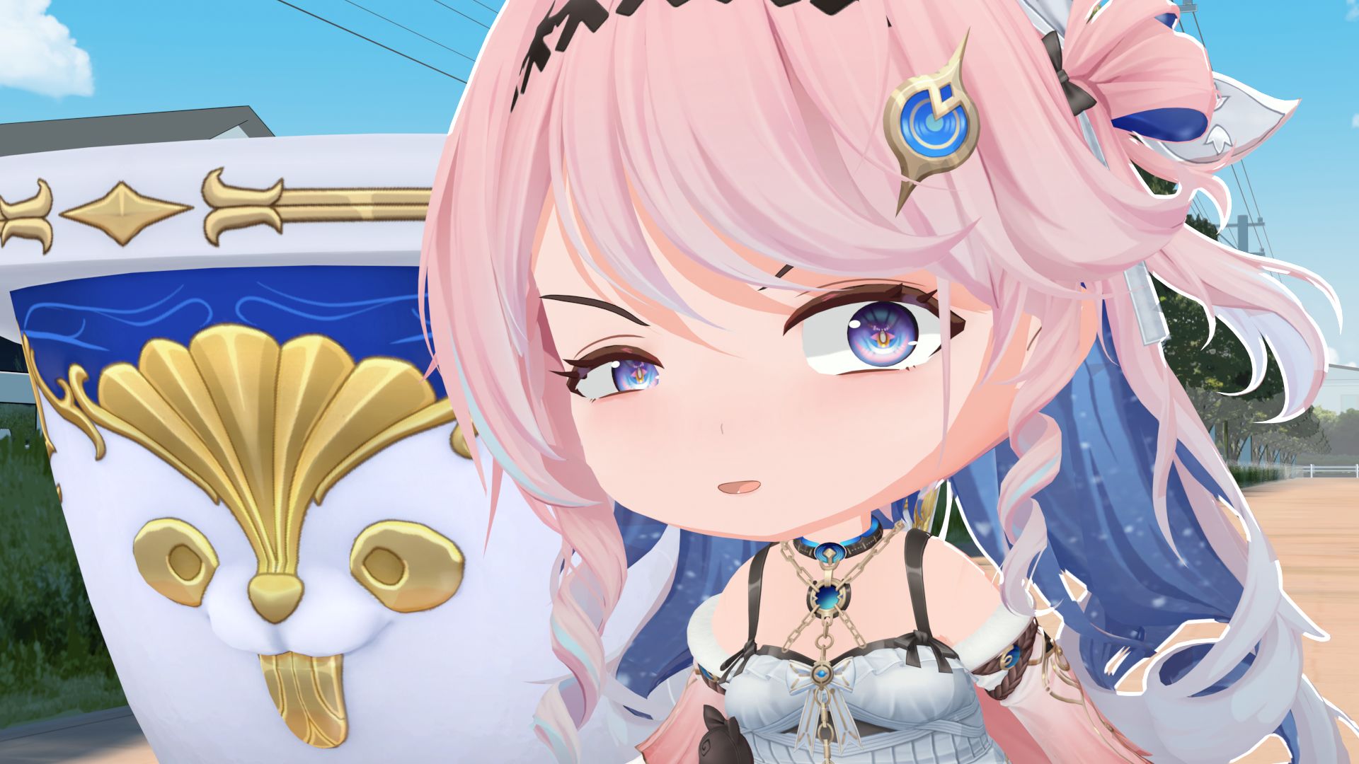 “倘若我能轻松绷住呢？！”