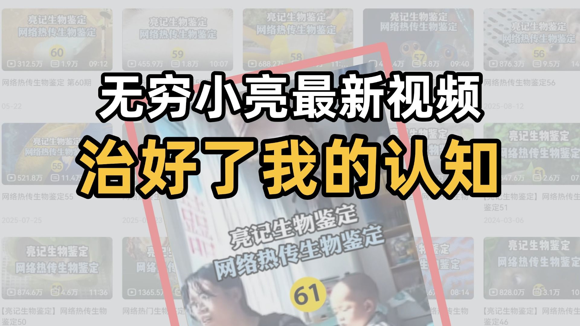 看小亮第61期之前，我从没意识到这件事这么重要