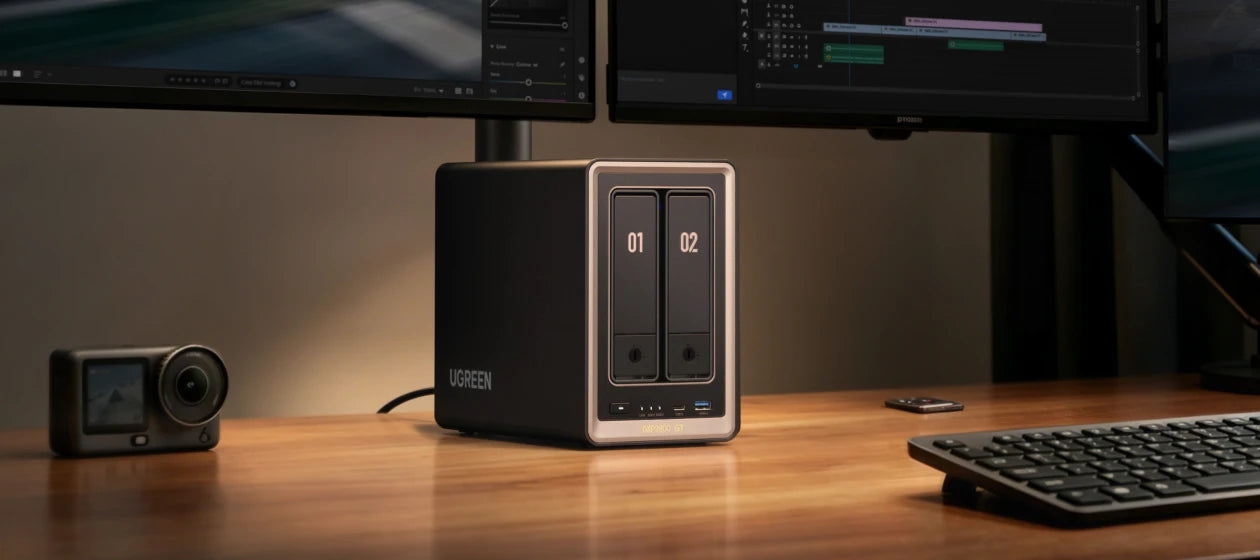 绿联推出锐龙嵌入式 R2514 处理器 2+2 盘位 NAS 新品 DXP2800 GT背后原因曝光