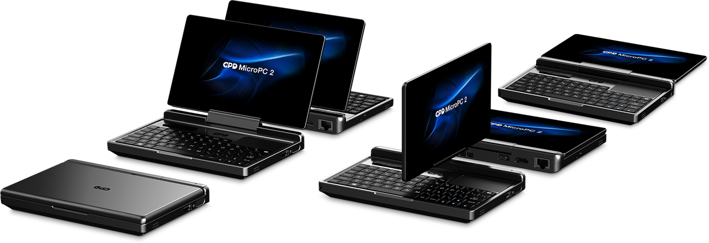 升级 "Twin Lake"：GPD 推出 N350 版 MicroPC 2 迷你掌上笔记本电脑