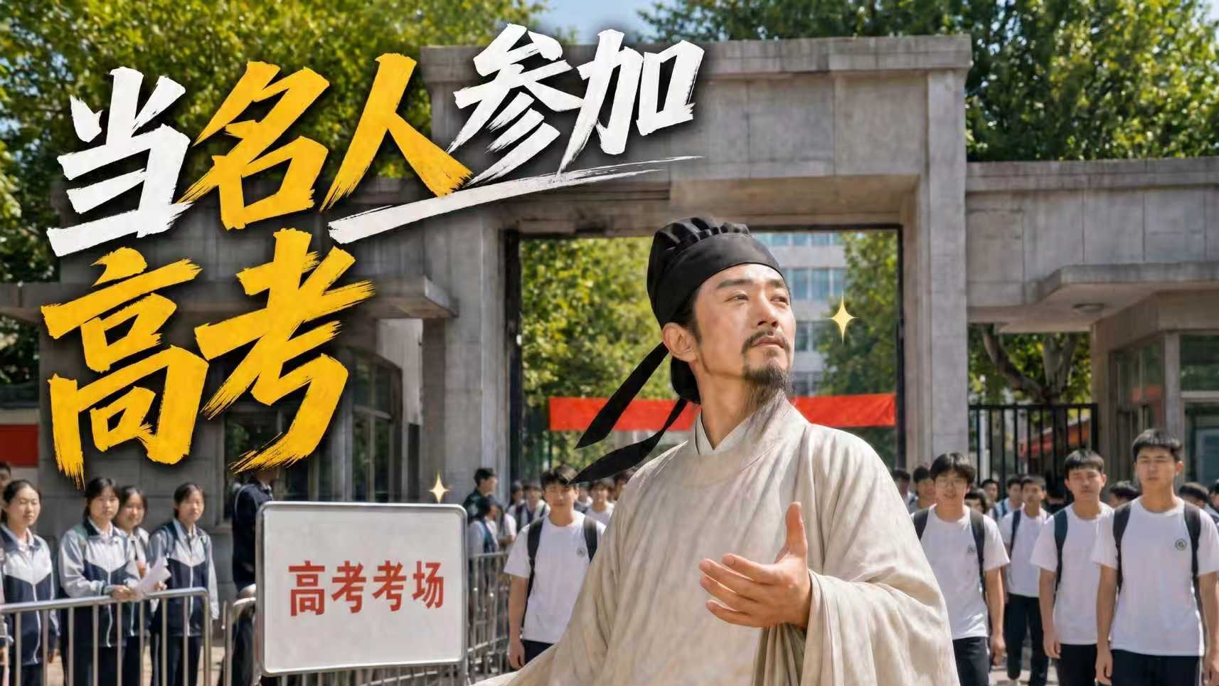 当名人参加高考，会发生什么？