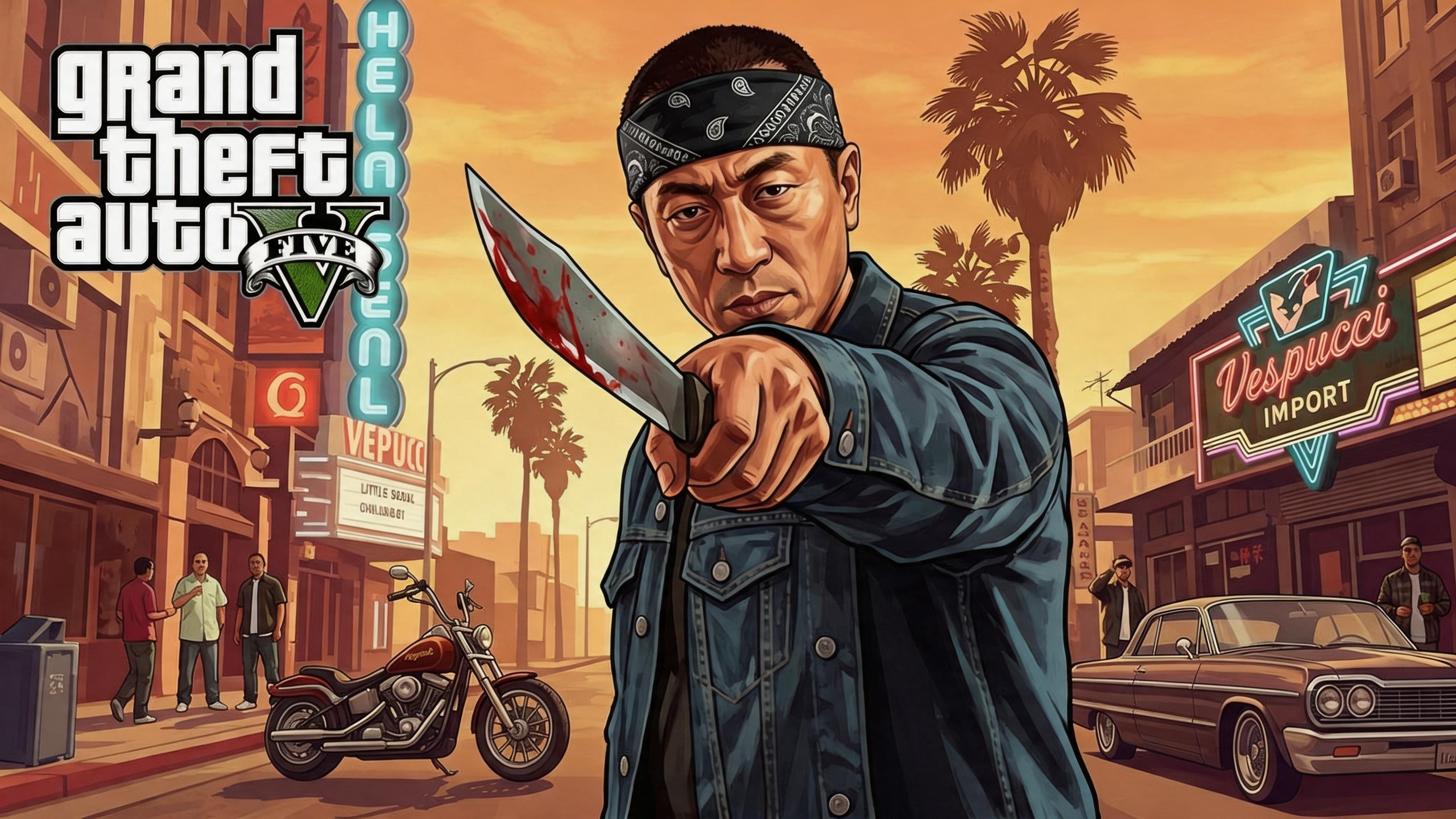 华强买瓜，但是GTA