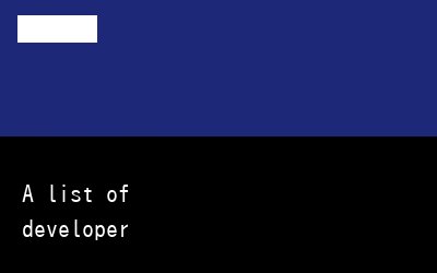 A list of developer portfolios for your inspiration引发关注