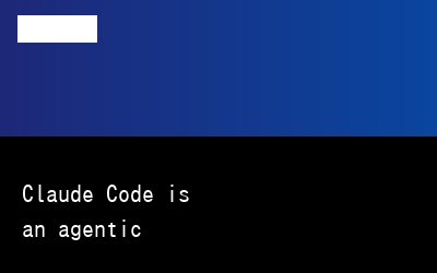 Claude Code is an agentic coding tool that lives in your terminal, understands your codebase, and helps you code faster by executing routine tasks, explaining complex code, and handling git workflows - all through natural language commands.引发关注
